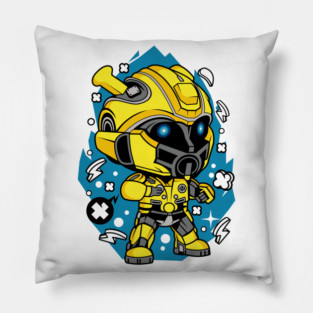 Bumble Bee Pop Art Pillow