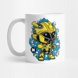 Bumble Bee Pop Art Mug