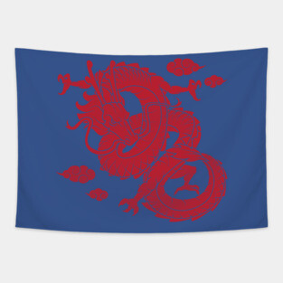 Chinese Dragon Tapestry