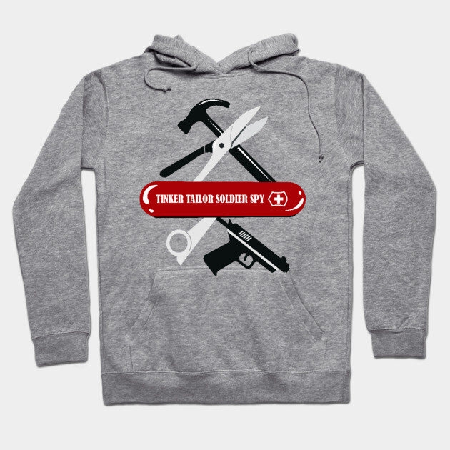 Tinker Tailor Soldier Spy - Alternative Movie Poster Hoodie by MoviePosterBoy