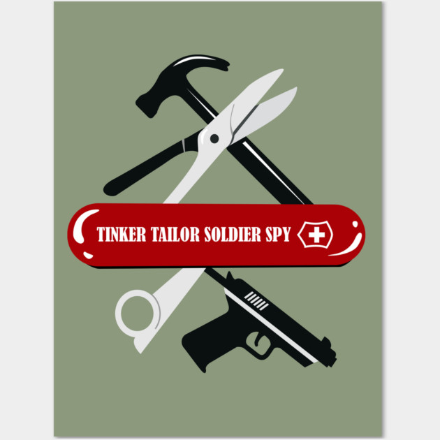 Tinker Tailor Soldier Spy - Alternative Movie Poster Wall Art by MoviePosterBoy