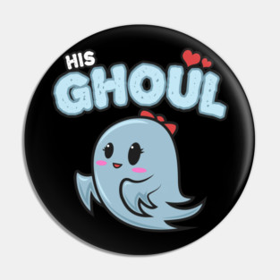 Halloween Costume His Ghoul Ghost for Her Pin