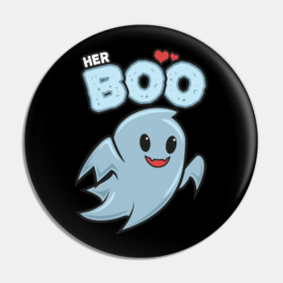 Halloween Costume Her Boo Ghost for Him Pin