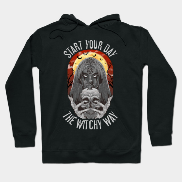 Halloween Witchy Way Day Mysterious Hoodie by creative