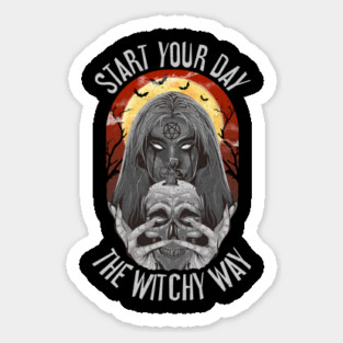 Halloween Witchy Way Day Mysterious Magnet
