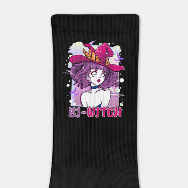 Bi Witch Bisexual Witch Pun for Halloween by creative