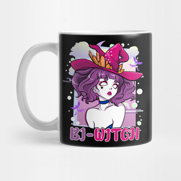 Bi Witch Bisexual Witch Pun for Halloween by creative
