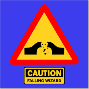Warning: Falling Wizards 1.0 Posters and Art