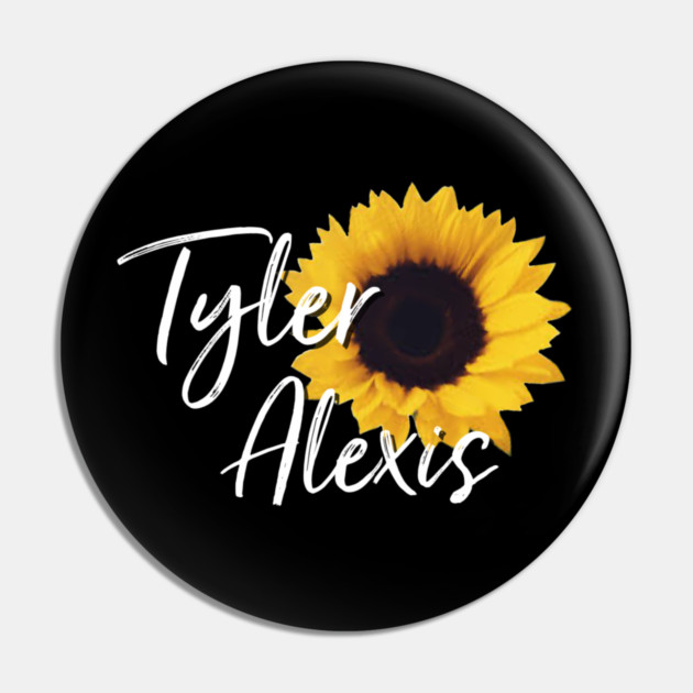 TA Sunflower Logo Pin by Tyler Alexis Music