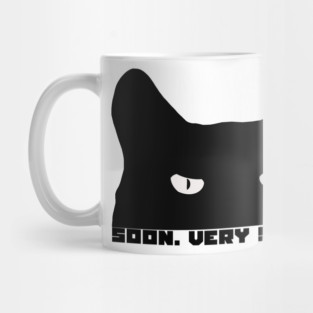 Devious Scheming Cat Soon Very Soon MotorManiac Mug