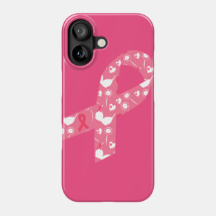 pink october Phone Case