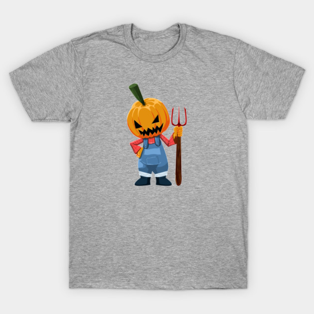 PUMPKIN FARMER T-Shirt by droidmonkey
