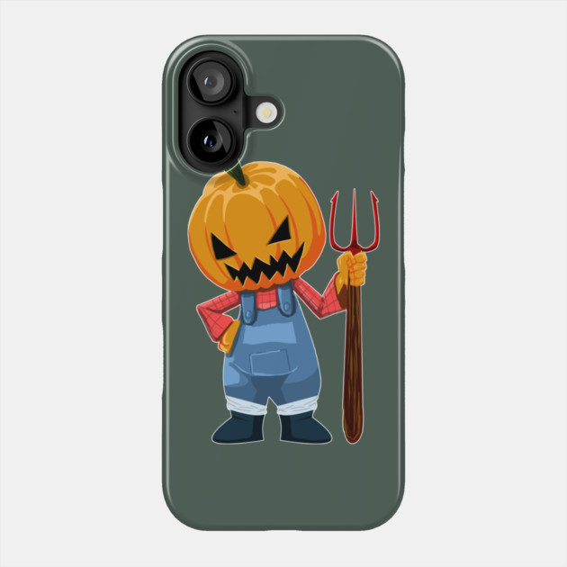 PUMPKIN FARMER Phone Case by droidmonkey