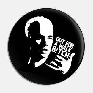 Out for a walk spike Pin