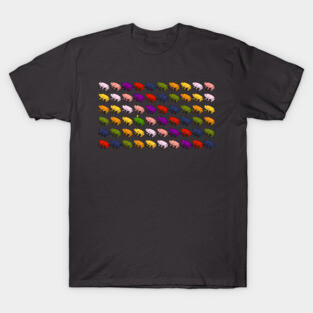 Rainbow Army of Frogs T-Shirt