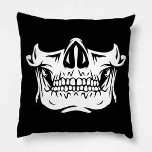 Skull Face Mask, Skeleton Face Mask, Washable Face Mask, Reusable Face Mask,Face Mask Halloween Skeleton Skull Black Mask Pillow