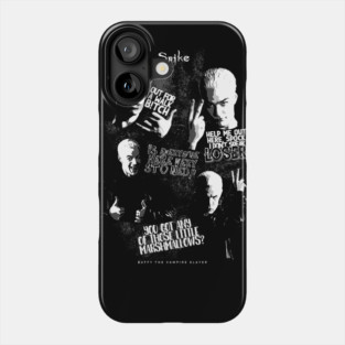 Buffy the Vampire Slayer Spike poster Phone Case