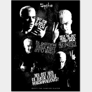 Buffy the Vampire Slayer Spike poster Posters and Art