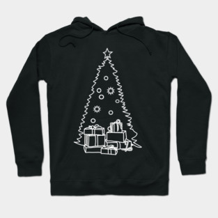 Classic Christmas Tree Gifts Hoodie