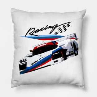 BMW IMSA GTP Racecar Pillow