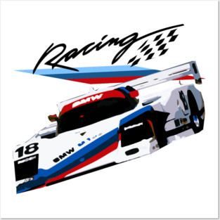 BMW IMSA GTP Racecar Posters and Art