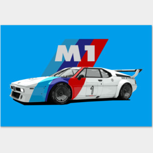 M1 Procar Racer Posters and Art
