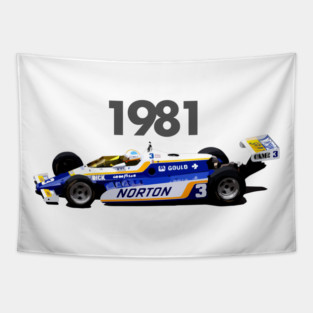 1981 Bobby Unser Tapestry