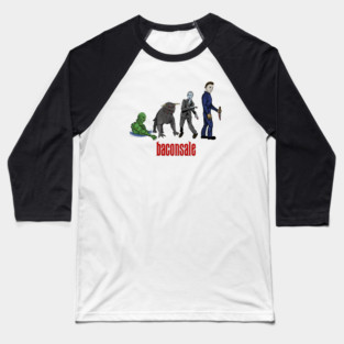 Horror Movie Training Baseball T-Shirt