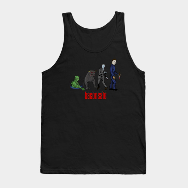 Horror Movie Training Tank Top by baconsale
