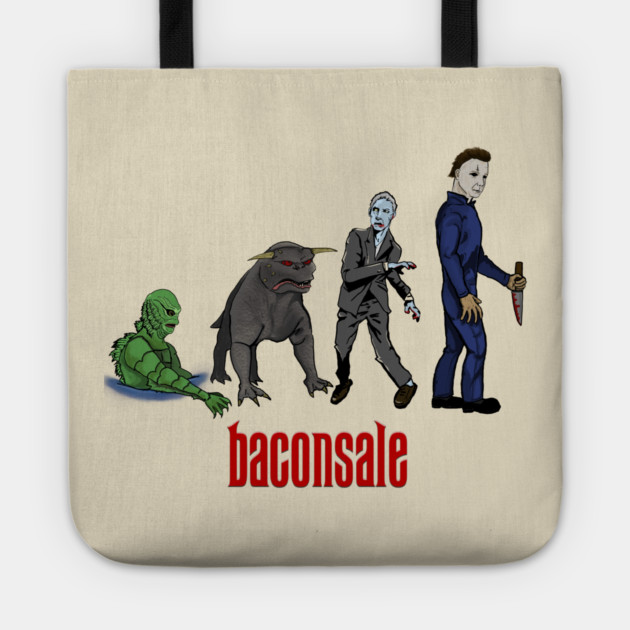 Horror Movie Training Tote by baconsale
