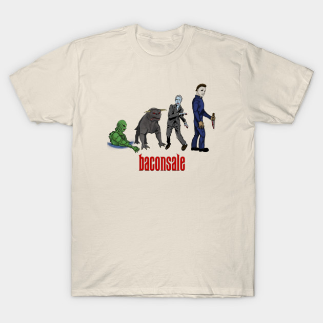 Horror Movie Training T-Shirt by baconsale