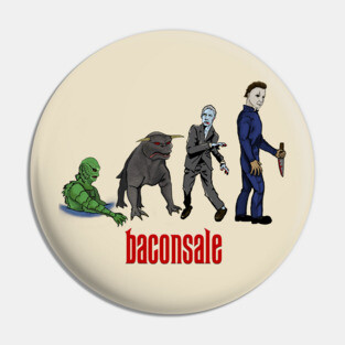 Horror Movie Training Pin