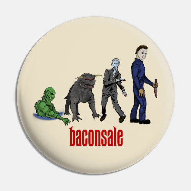 Horror Movie Training Pin by baconsale
