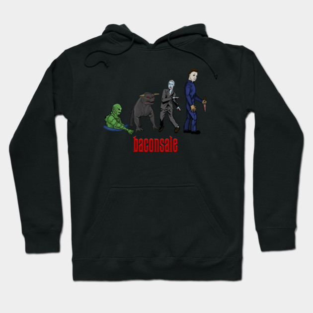 Horror Movie Training Hoodie by baconsale