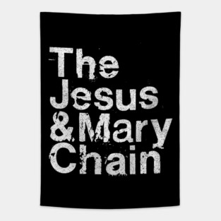 Jesus And Mary Chain Names  / Shoegaze Fan Design Tapestry