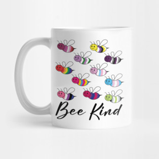 Bee LGBT Pride Bee Kind Mug
