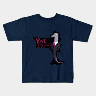 Evil Efficiency Expert Kids T-Shirt