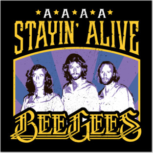 Bee Gees band Posters and Art
