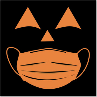 Pumpkin Face Shirt, Jack O Lantern Shirt, Matching Pumpkin Shirt, Halloween Pumpkin Shirt,Pumpkin Face Mask Halloween Posters and Art