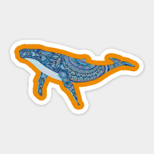 Whale Sticker