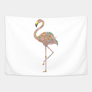 Flamingo Tapestry