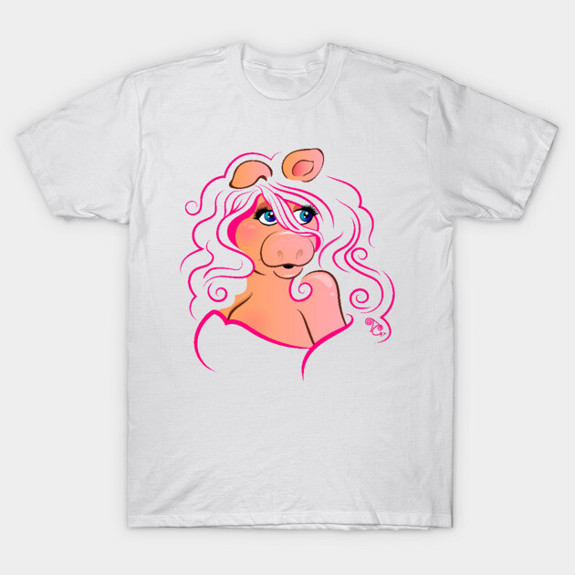 Electric Diva- Hot pink T-Shirt by Toni Tees