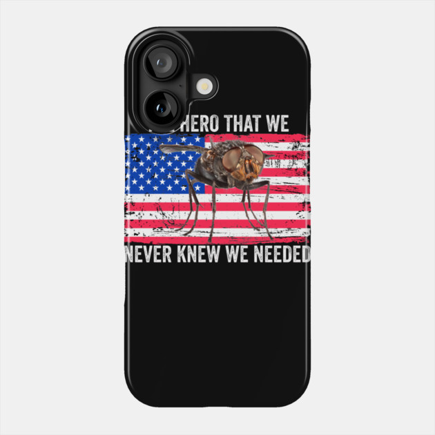 Hero We Never Knew We Needed Pence Fly Phone Case by belownormal