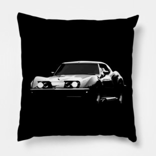 C3 Vette Lights Pillow
