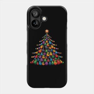 Guitar Christmas Tree Phone Case