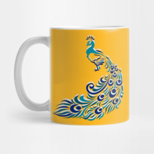 Peacock Mug