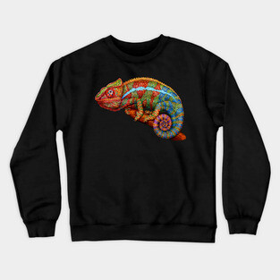 Panther Chameleon Crewneck Sweatshirt