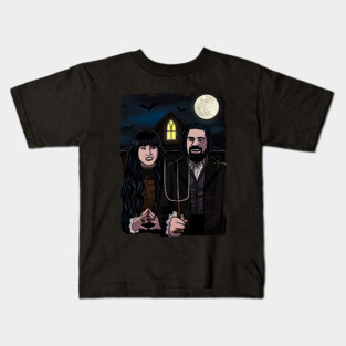 Shadows Gothic Kids T-Shirt