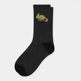 Veiled Chameleon Socks