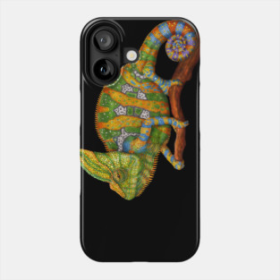 Veiled Chameleon Phone Case